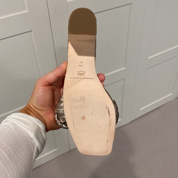 Loeffler Randall Platform Sandal with Braid Prosecco Rose - Picture 6 of 6